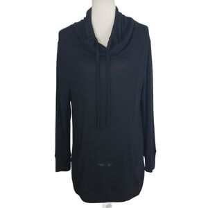☀ Anybody Black Pullover Long Sleeve Cowl Neck Sz S